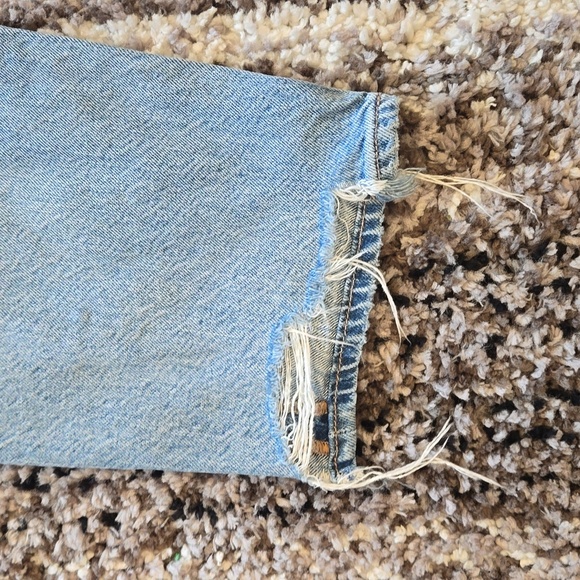 American Eagle Jeans Size 10 Regular Ripped - Picture 8 of 12